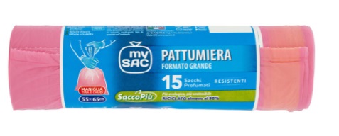 BUSTE PATT.BIO COMPOSTABILI UMIDO 50X60 X10